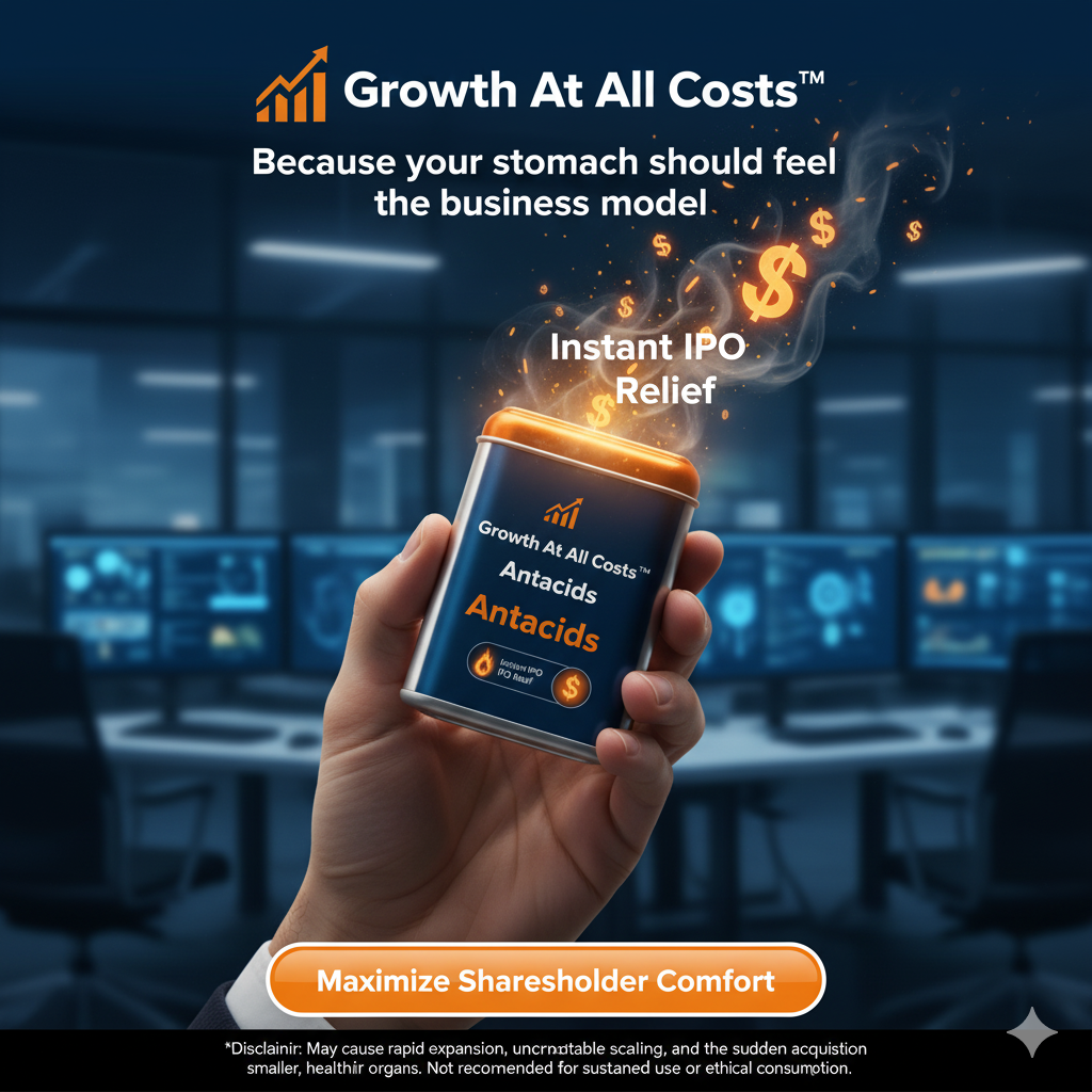 Growth At All Costs Ad