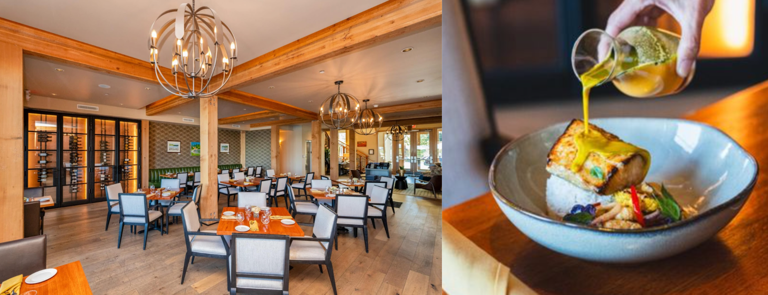 photos of a local dining spot in Richland, Washington