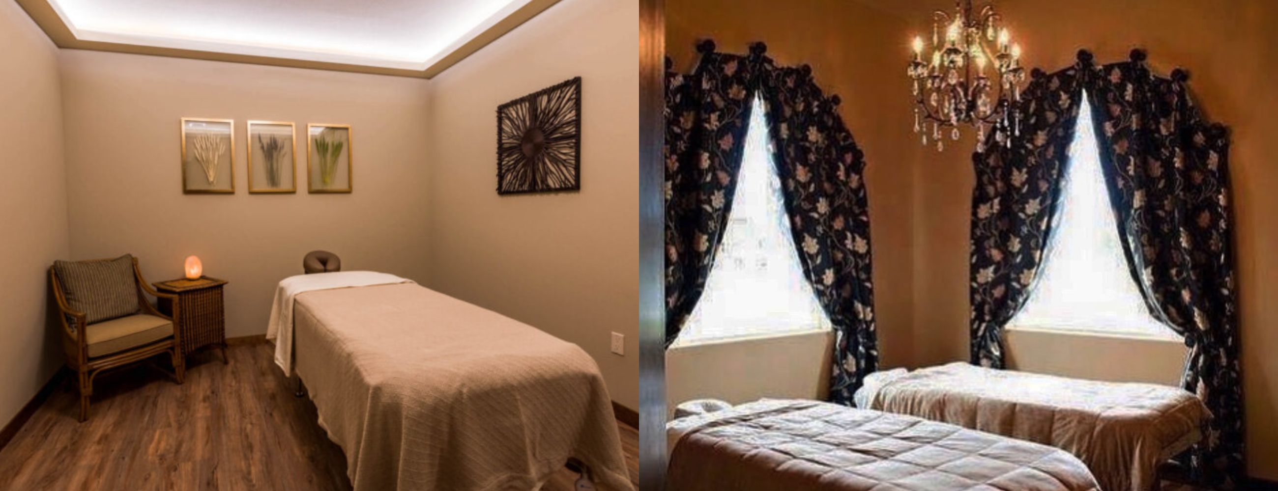 photos of a wellness spa retreat in Richland, Washington